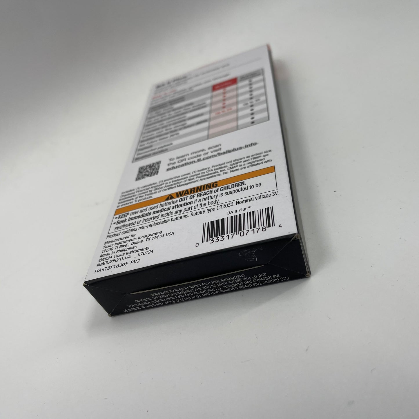 New Texas Instruments BA II Plus Financial Calculator 474700
