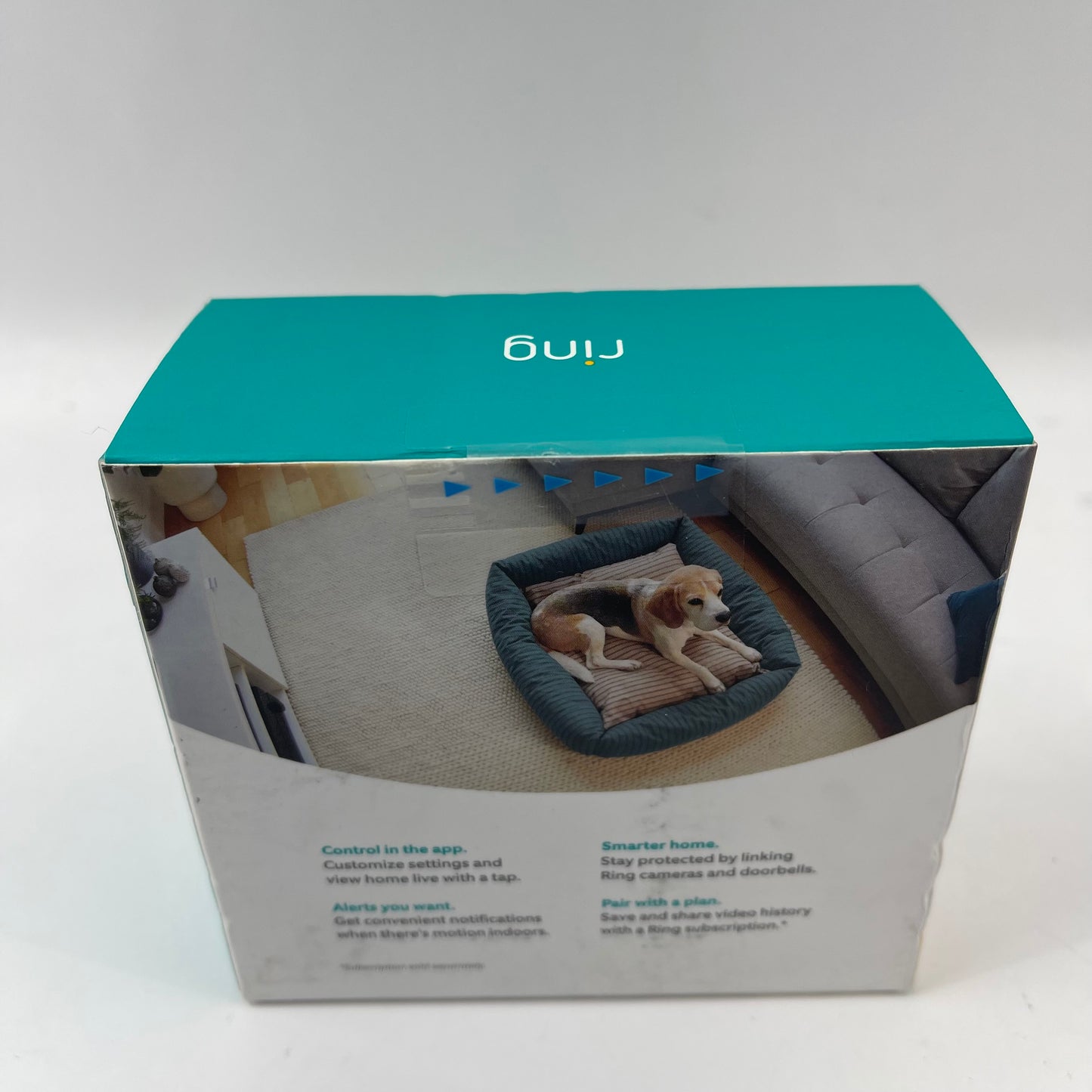 New Ring Indoor Cam Plug in Security Camera