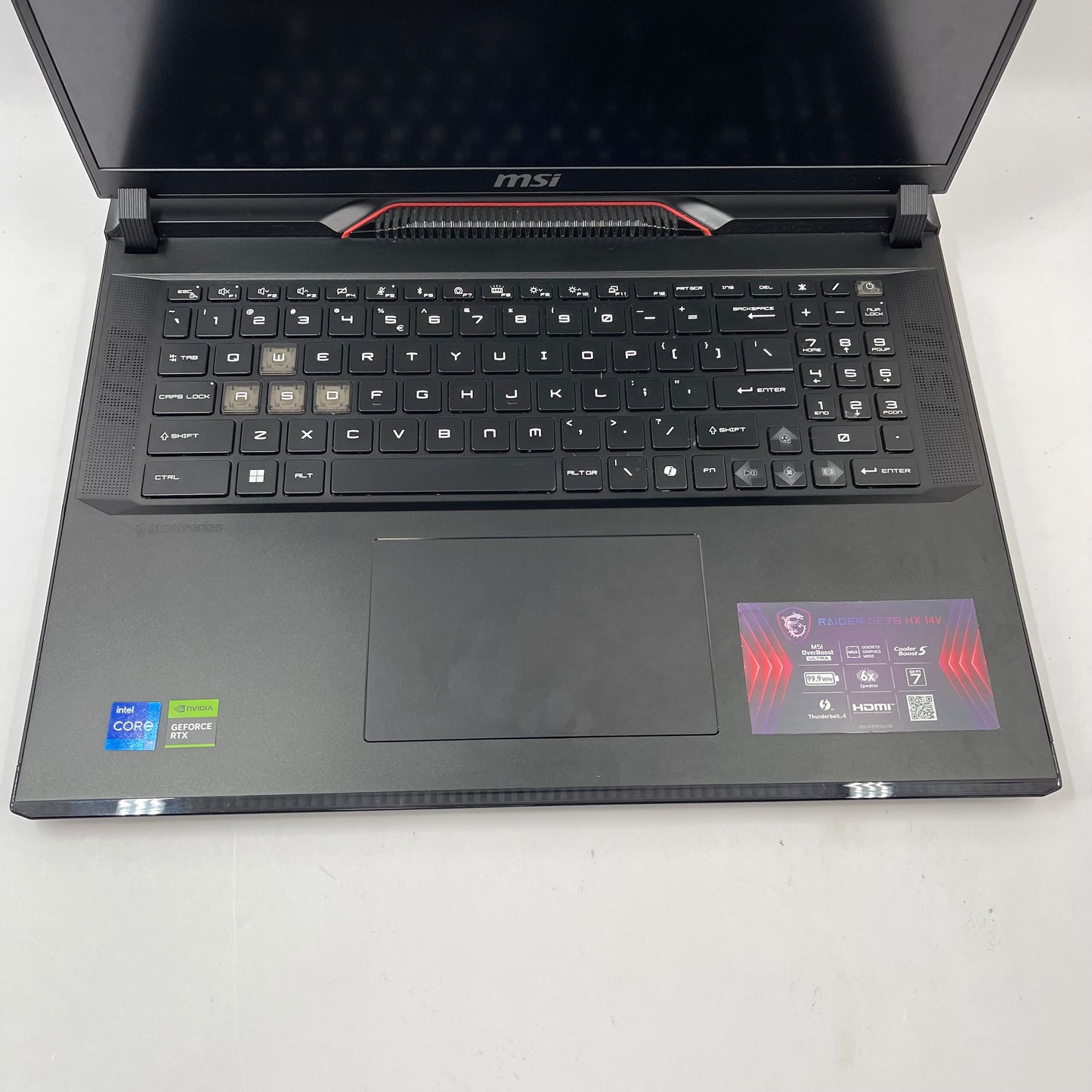 MSI Raider GE78 HX 14V MS-17S2 17" i7 -14700HX 16GB RAM 1TB SSD RTX 4070