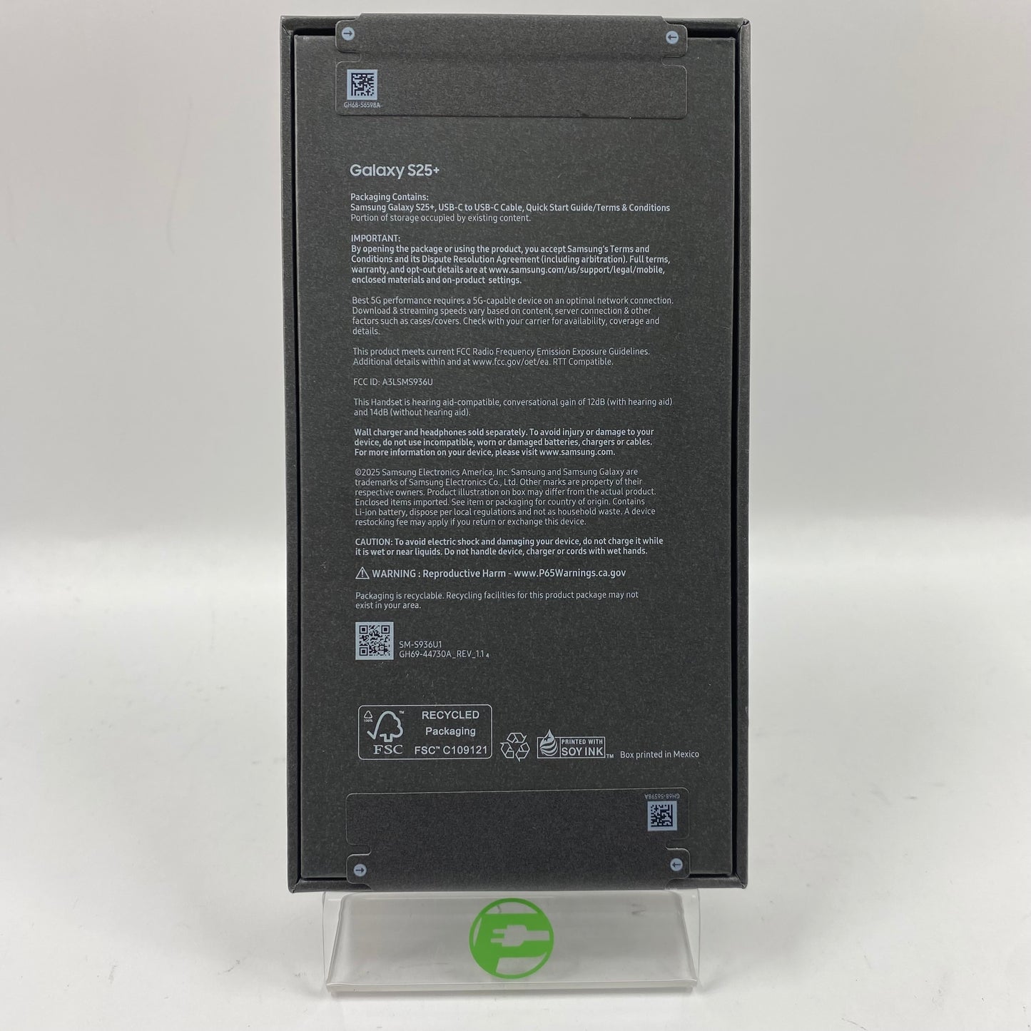 New Unlocked Samsung Galaxy S25 Plus 12GB RAM 256GB SM-S936U1 Silver Shadow