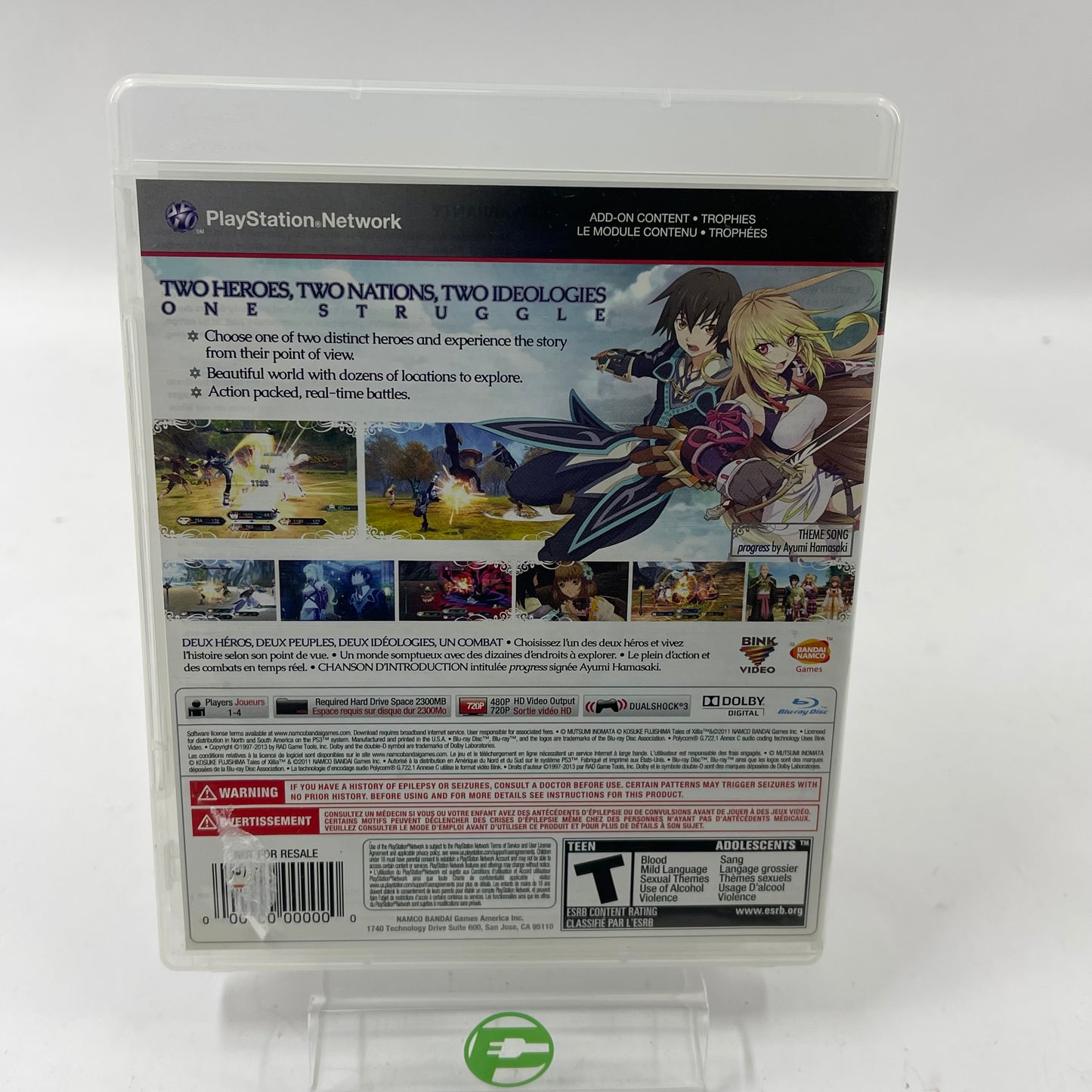 Tales of Xillia (Sony PlayStation 3 PS3, 2013)