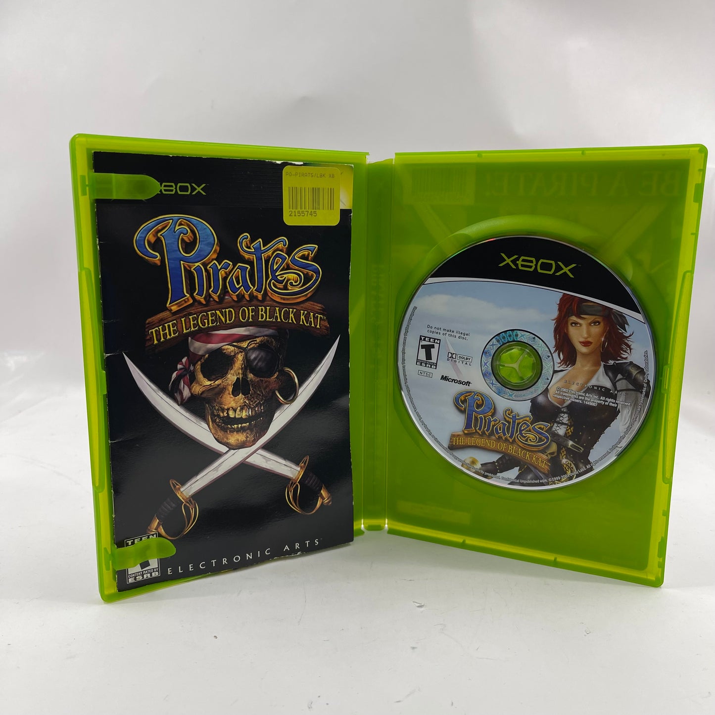 Pirates Legend of Black Kat (Microsoft Xbox, 2002)