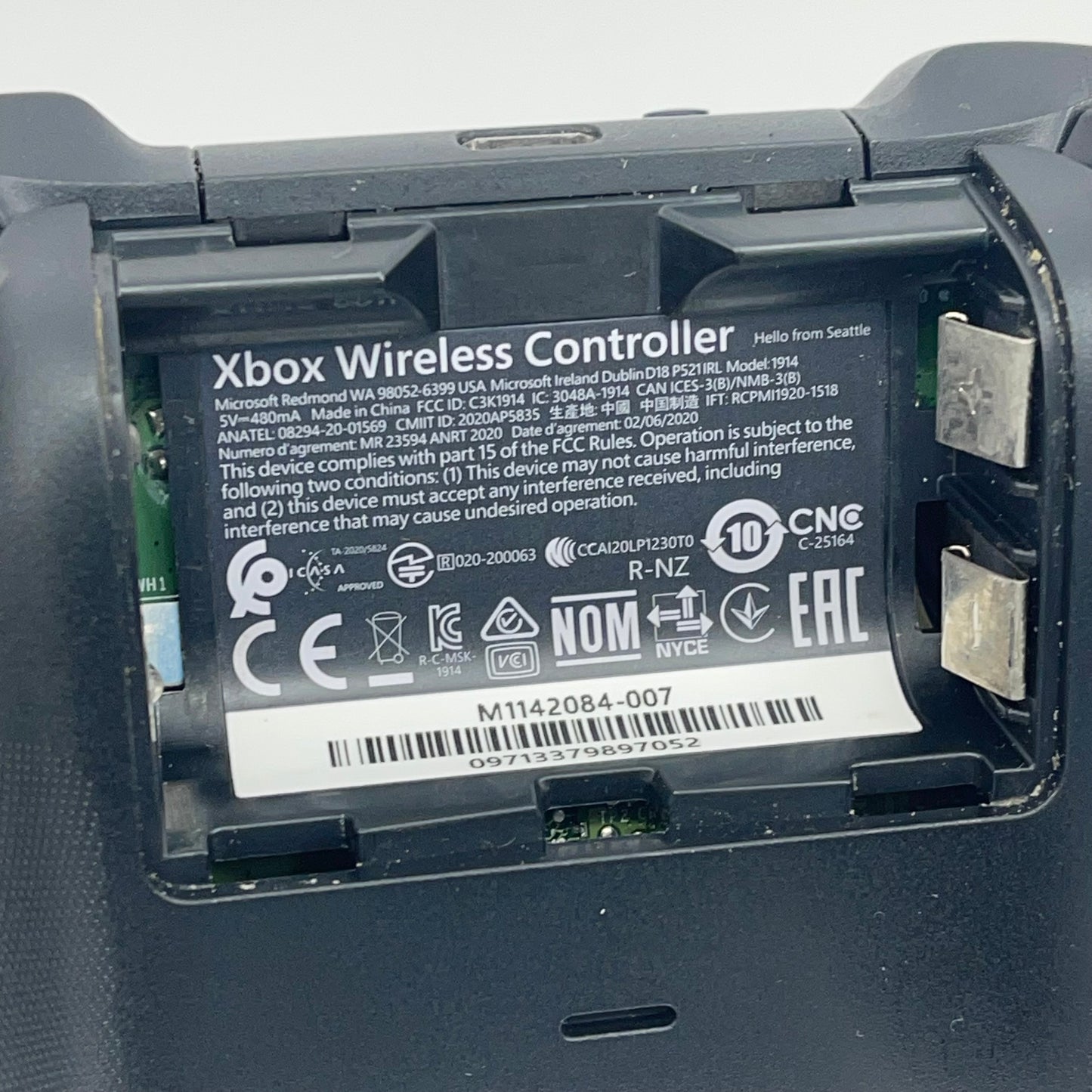 Microsoft Xbox Series X|S Wireless Controller Carbon Black 1914