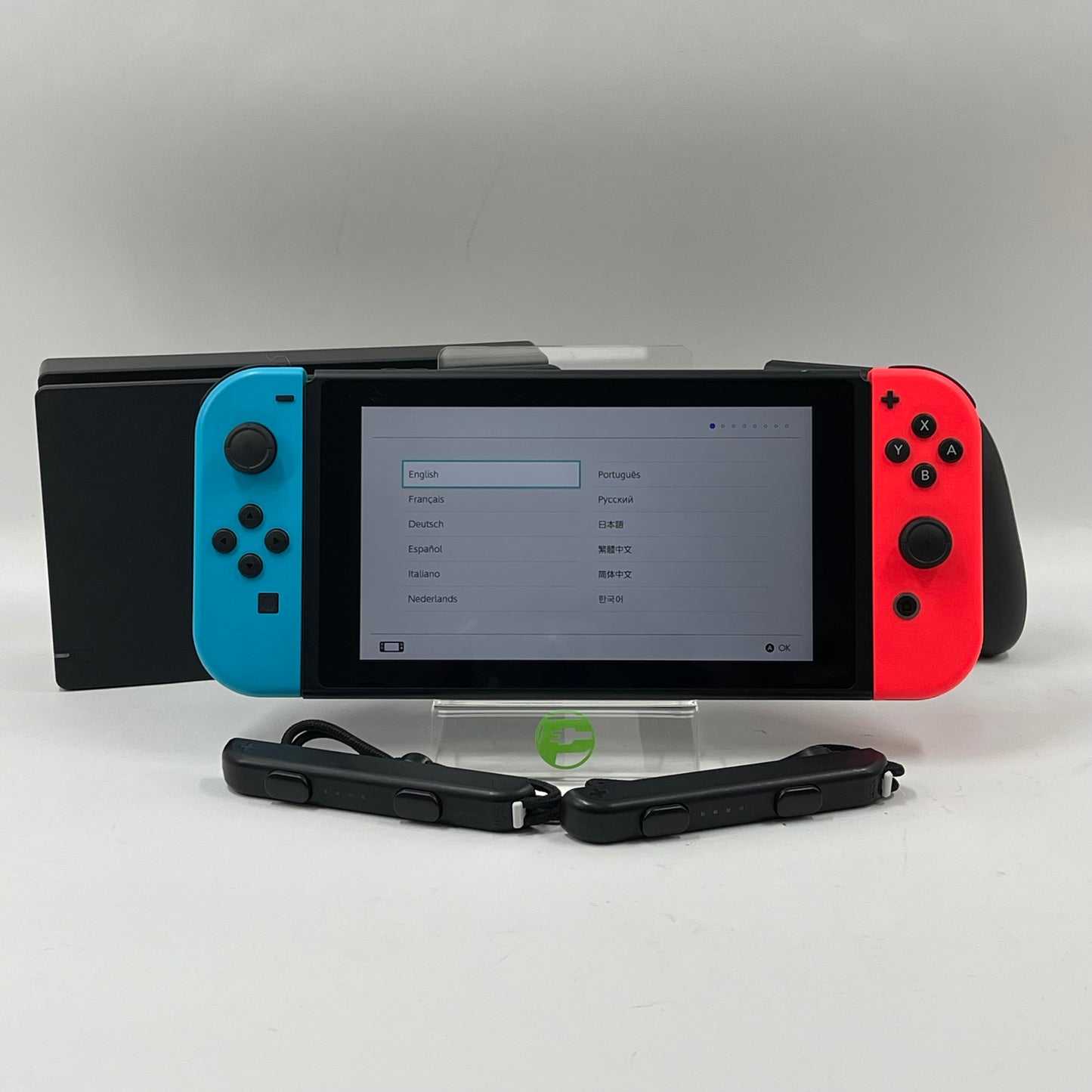 Nintendo Switch v2 Video Game Console HAC-001(-01) Red/Blue