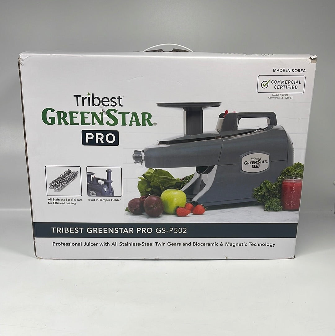 New Tribest Greenstar Pro GSP502 Twin Gear Commercial Slow Juicer