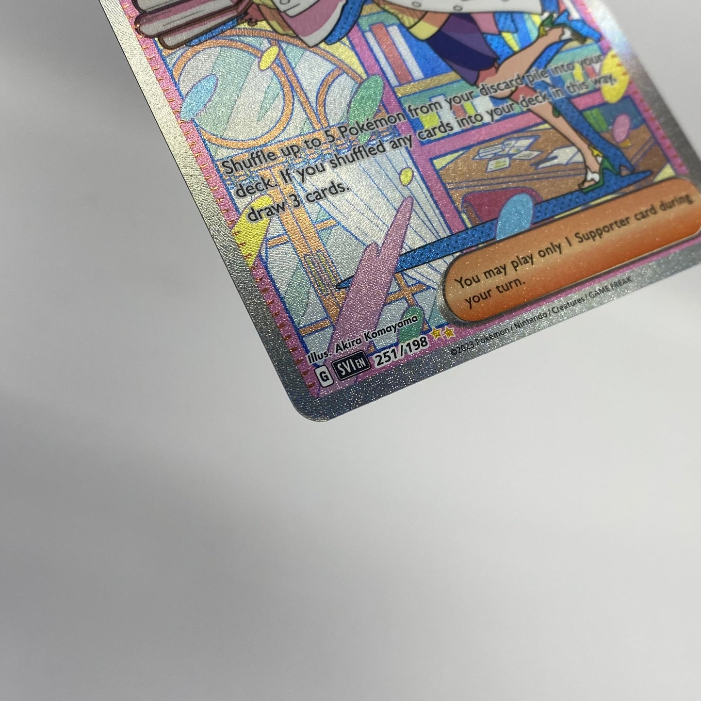 Pokemon TCG Scarlet & Violet Miriam #251 Trading Card 251/198