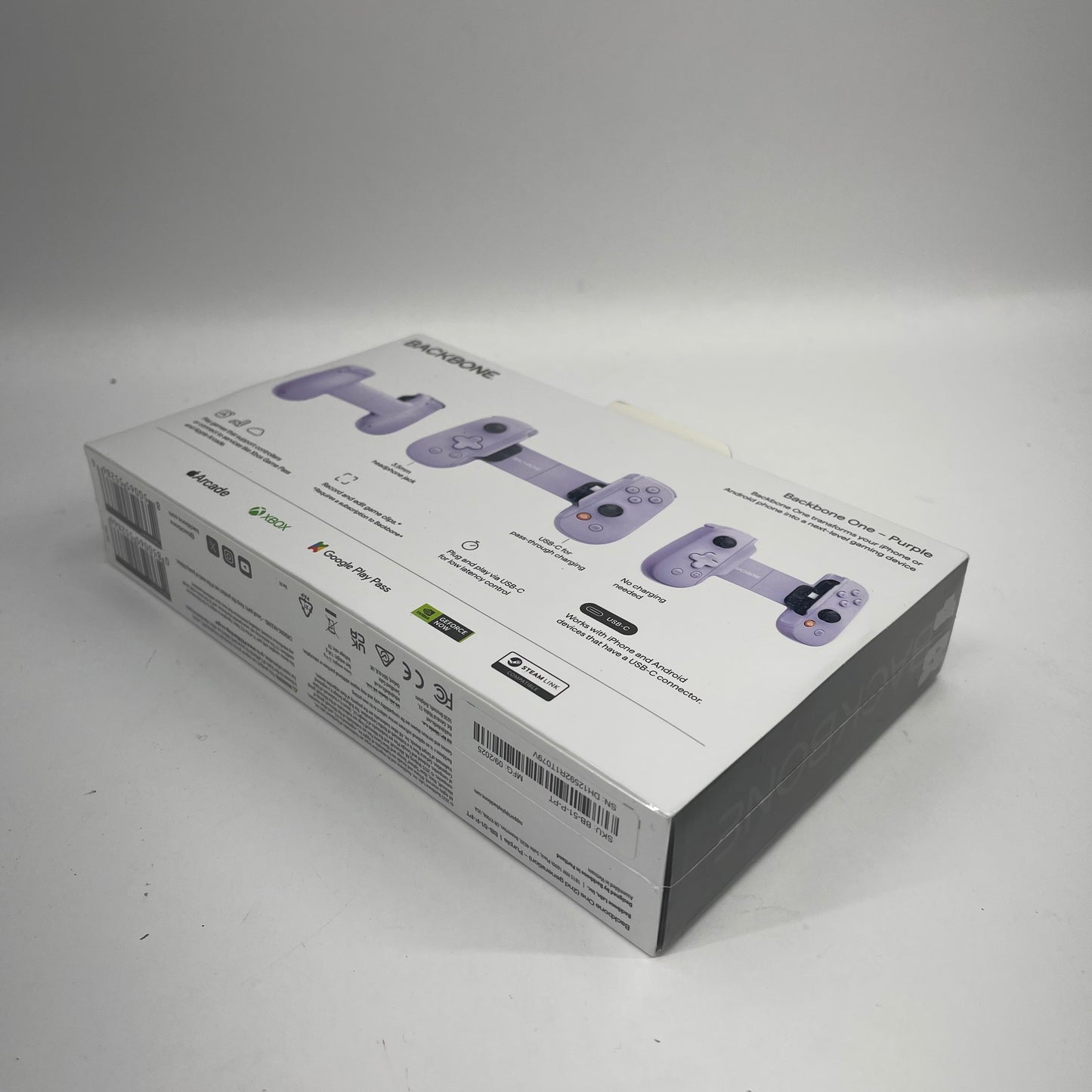 New Backbone One 2nd Gen (USB-C) Mobile Gaming Controller BB-51-P-PT