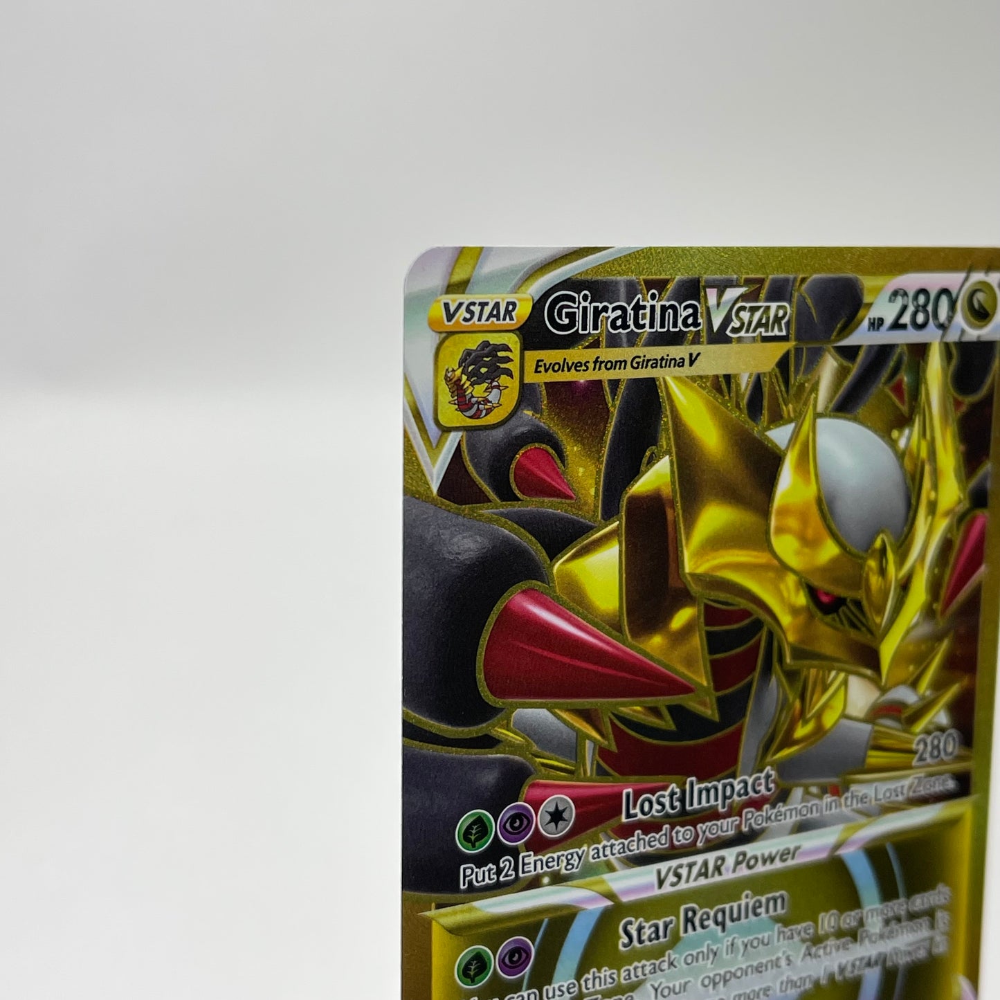 Pokemon TCG Lost Origin Giratina VSTAR #212 Trading Card 212/196