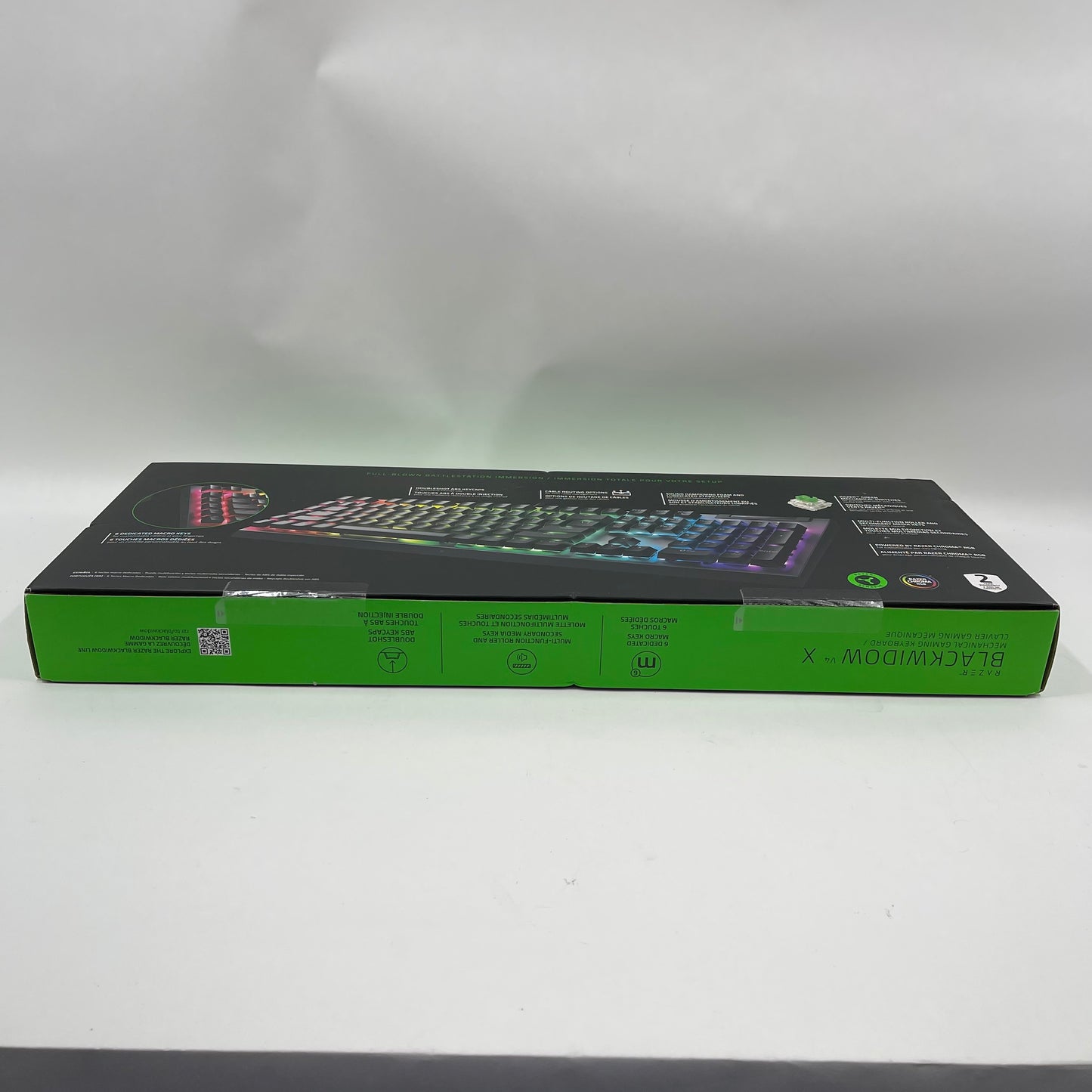 New Razer BlackWidow V4 X Wired Mechanical Gaming Keyboard RZ03-04700200-R3U1