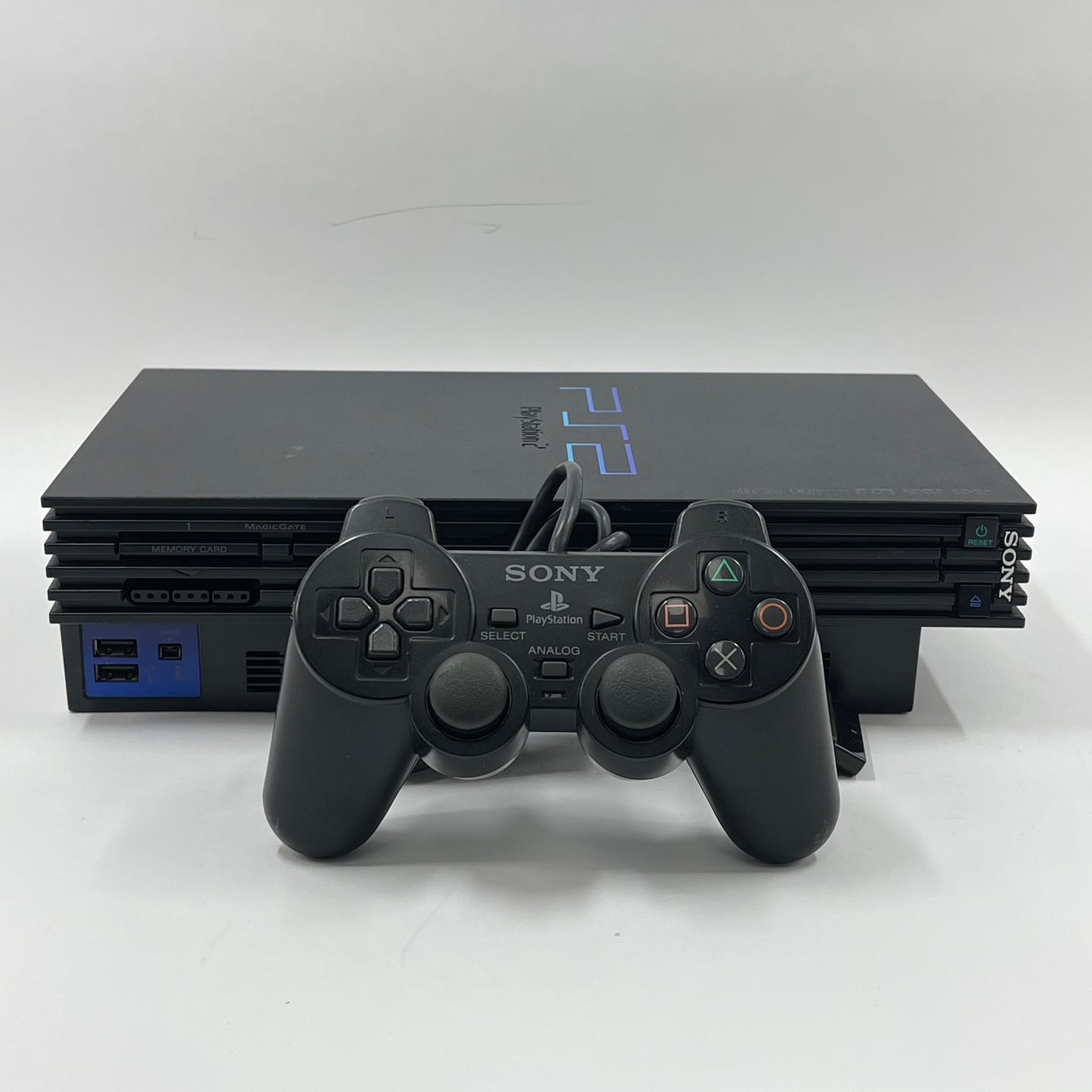 Sony PlayStation 2 PS2 Black Console Gaming System SCPH-30001