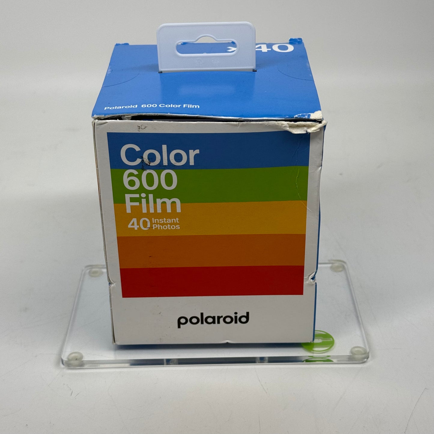 New Polaroid Color 600 Instant Film 40 Sheets 006013 07/25 Prod. Date