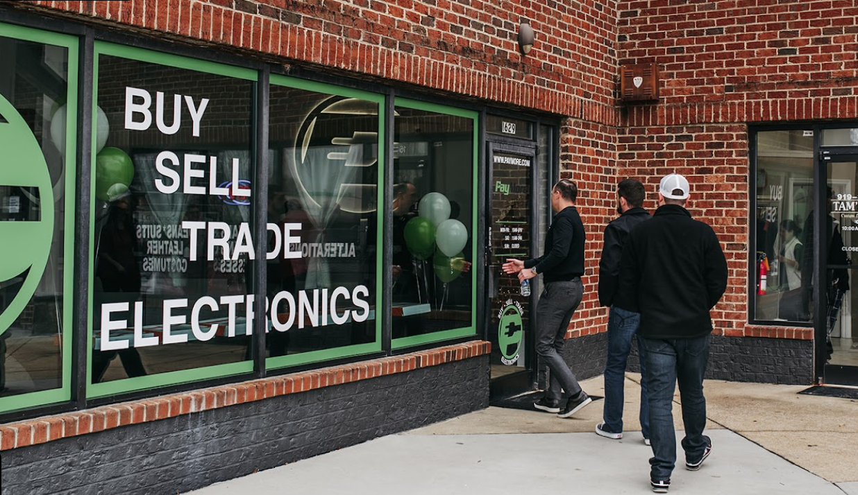paymore North Raleigh store front