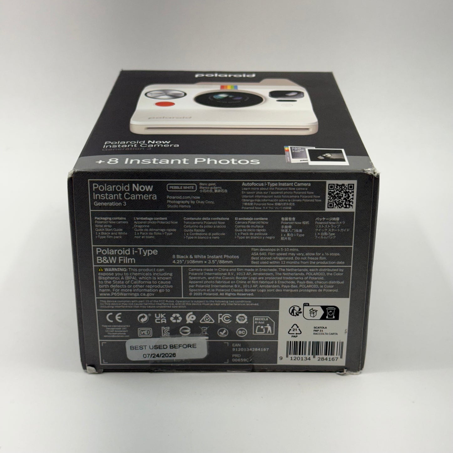 New Polaroid Now Generation 3 Instant Camera Bundle