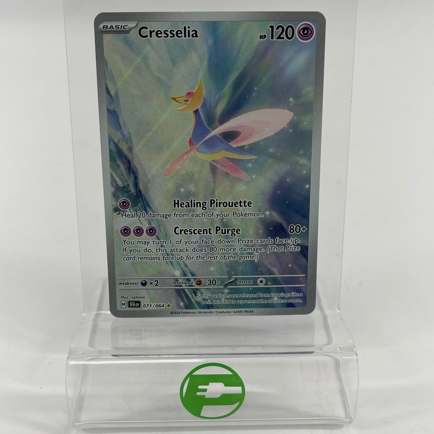 Pokemon TCG Shrouded Fable Cresselia #71 Trading Card 071/064