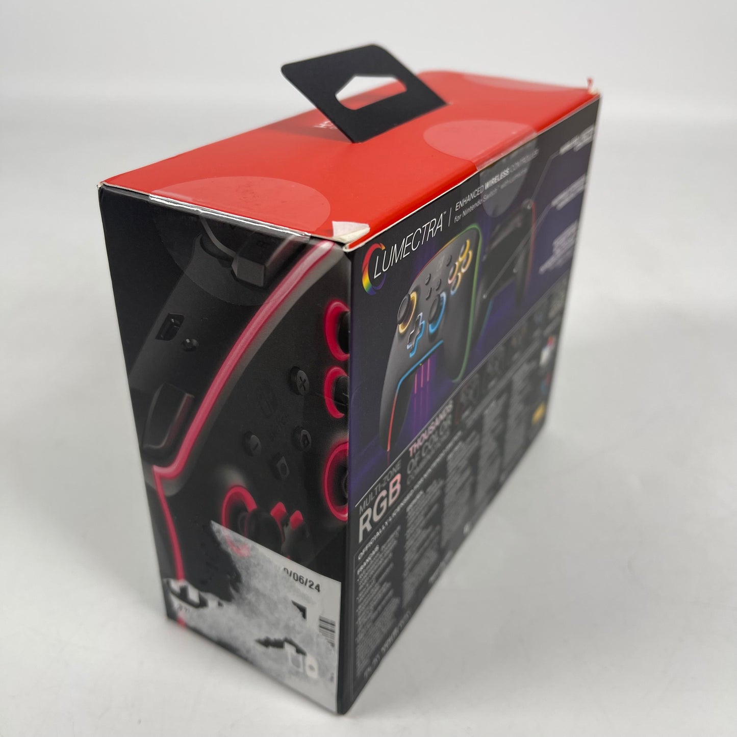 New PowerA Enhanced Wireless Controller Black 1522807-01 For Nintendo Switch