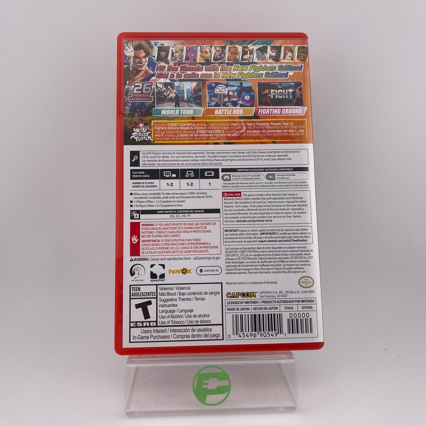 Street Fighter 6: Years 1-2 Fighters Edition (Nintendo Switch 2, 2025)