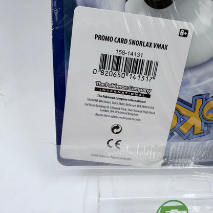 Pokémon TCG Snorlax VMAX JUMBO #142 Sword & Shield Trading Card 142/202