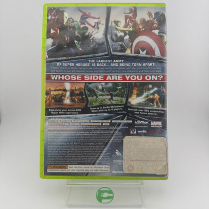Marvel Ultimate Alliance 2 (Microsoft Xbox 360, 2009)