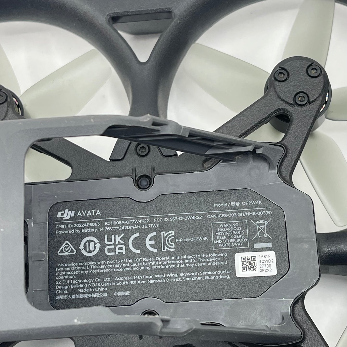 DJI Avata 4K Quadcopter Camera Drone QF2W4K Fly More Combo