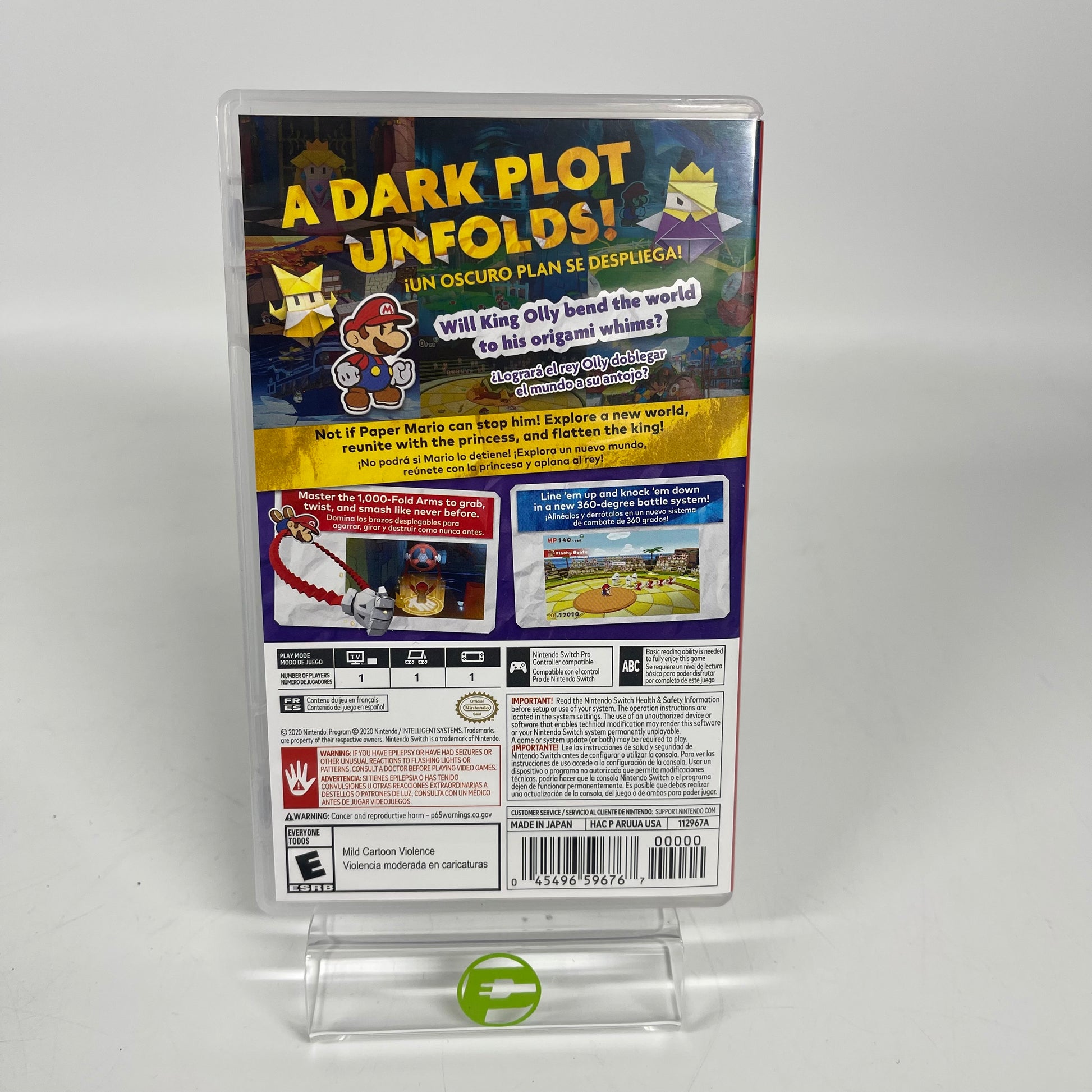 Paper Mario The Origami King (Nintendo Switch, 2020) PayMore North