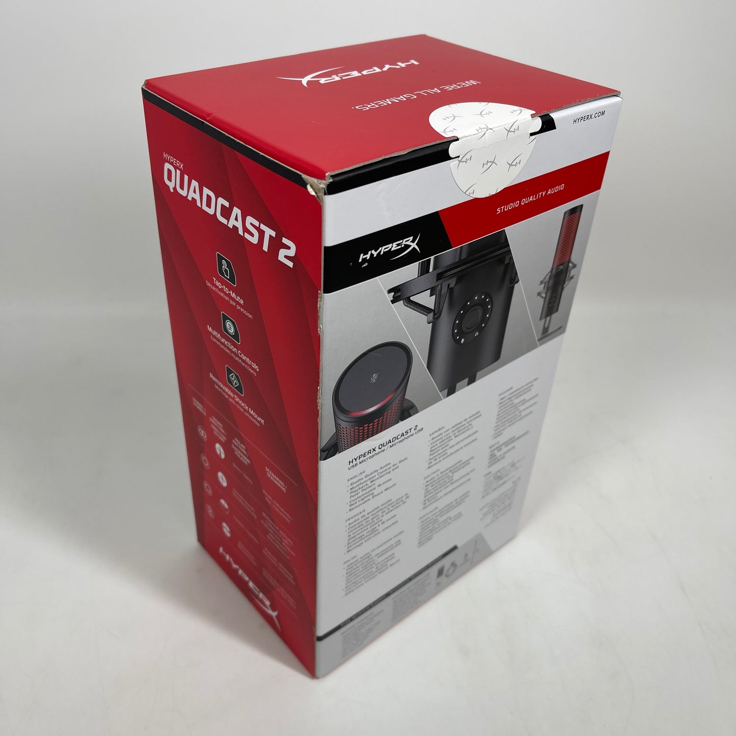 New HyperX Quadcast 2 USB Microphone N62064-001