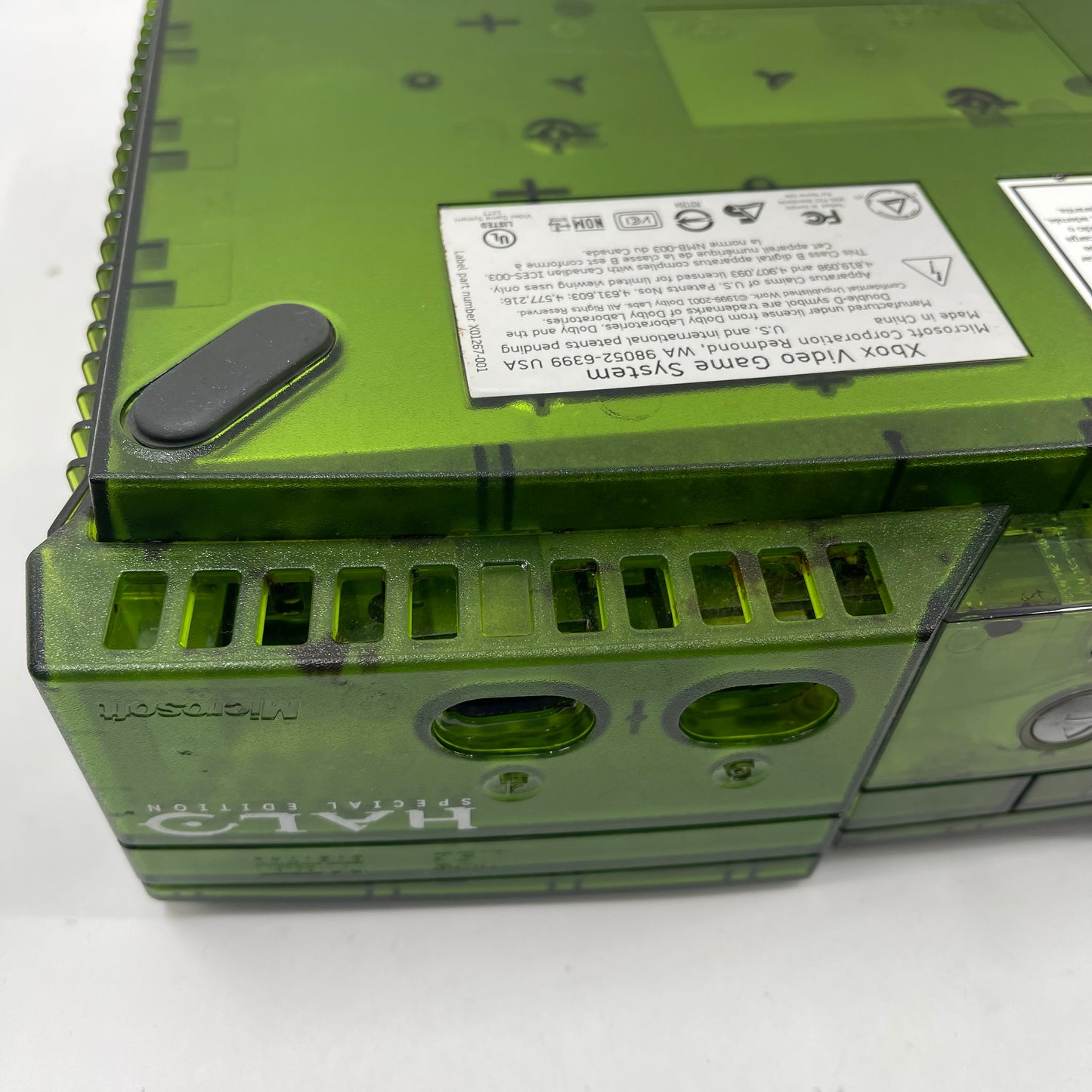 Microsoft Original Xbox Console Gaming System Halo Special Edition X01267-001