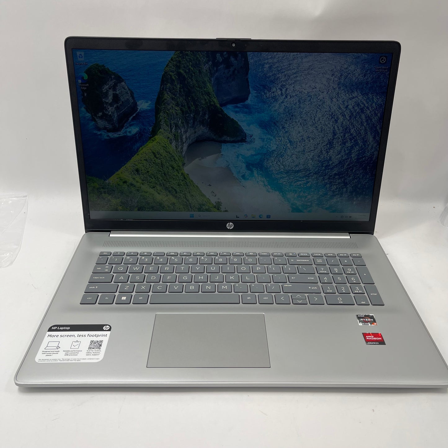 HP Laptop 17-CP2196NR 17.3" Ryzen 3 7320U 2.4GHz 8GB RAM 500GB SSD