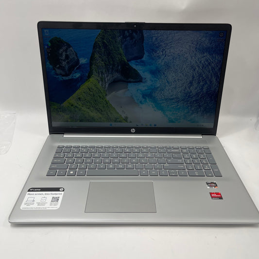 HP Laptop 17-CP2196NR 17.3" Ryzen 3 7320U 2.4GHz 8GB RAM 500GB SSD