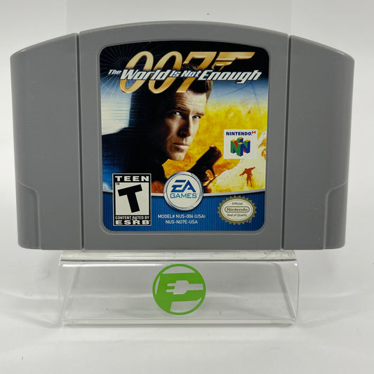 007 World Is Not Enough (Nintendo 64 N64, 2000) Cartridge Only