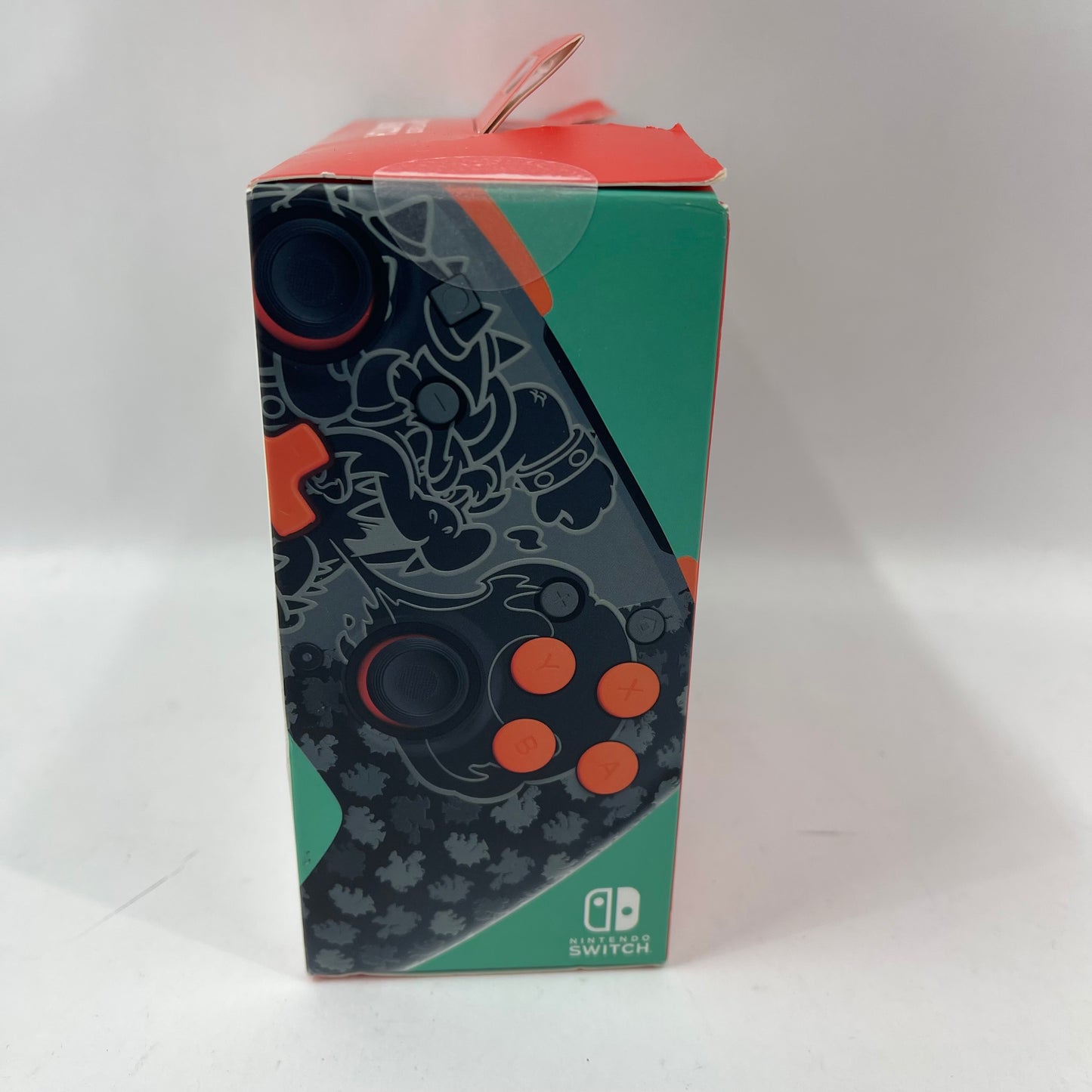 New PDP Rematch Glow Wireless Controller Blackout Bowser Edition For Switch