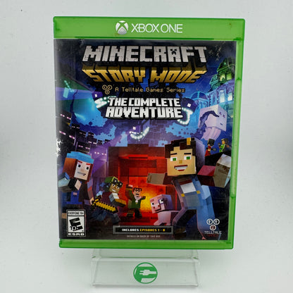 Minecraft: Story Mode Complete Adventure (Microsoft Xbox One, 2016)