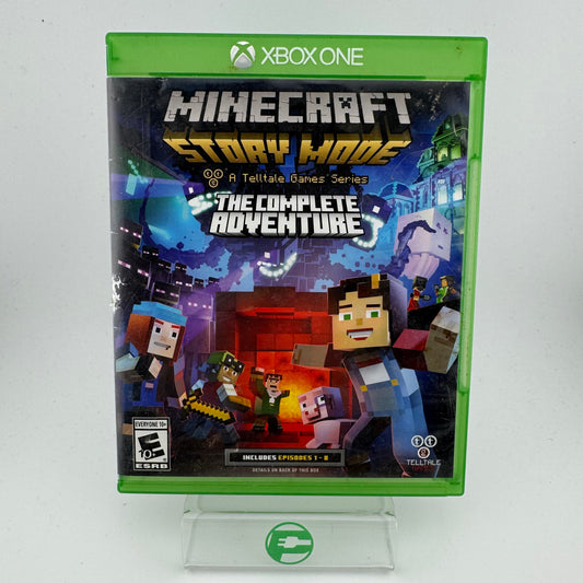 Minecraft: Story Mode Complete Adventure (Microsoft Xbox One, 2016)