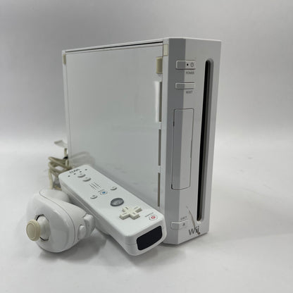 Nintendo Wii Video Game Console RVL-001 White