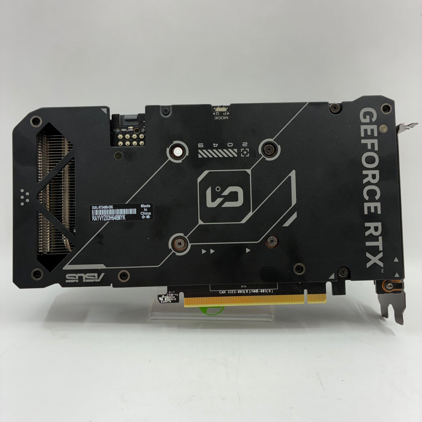 Asus GeForce RTX 4060 Dual V2 OC 8GB GDDR6 Graphics Card DUAL-RTX4060-O8G-V2
