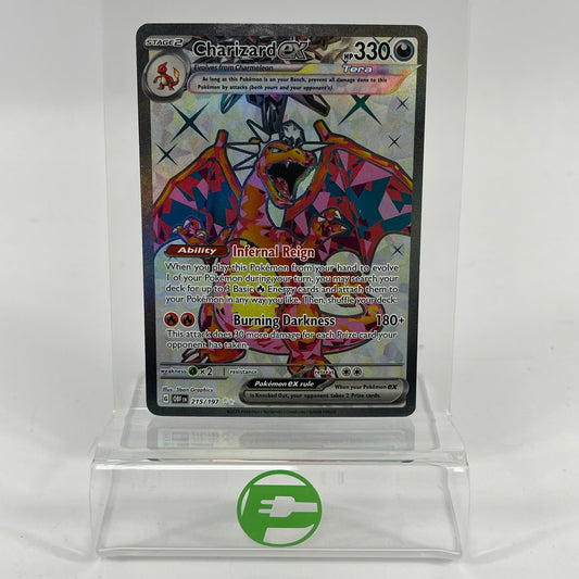 Pokemon TCG Obsidian Flames Charizard ex #215 Trading Card 215/197