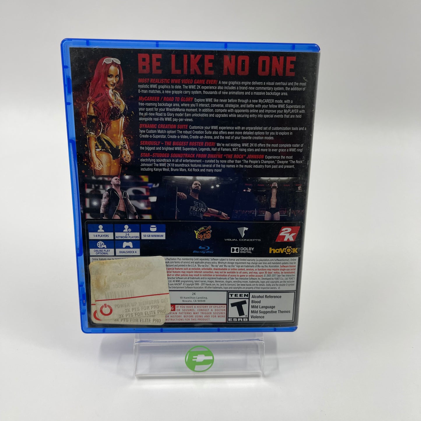 WWE 2K18 [Deluxe Edition] (Sony PlayStation 4 PS4, 2017)