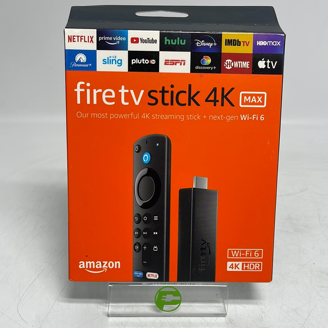 New Amazon Fire TV Stick 4K Max With Alexa Voice Remote 3rd Gen Black B08MQZXN1X