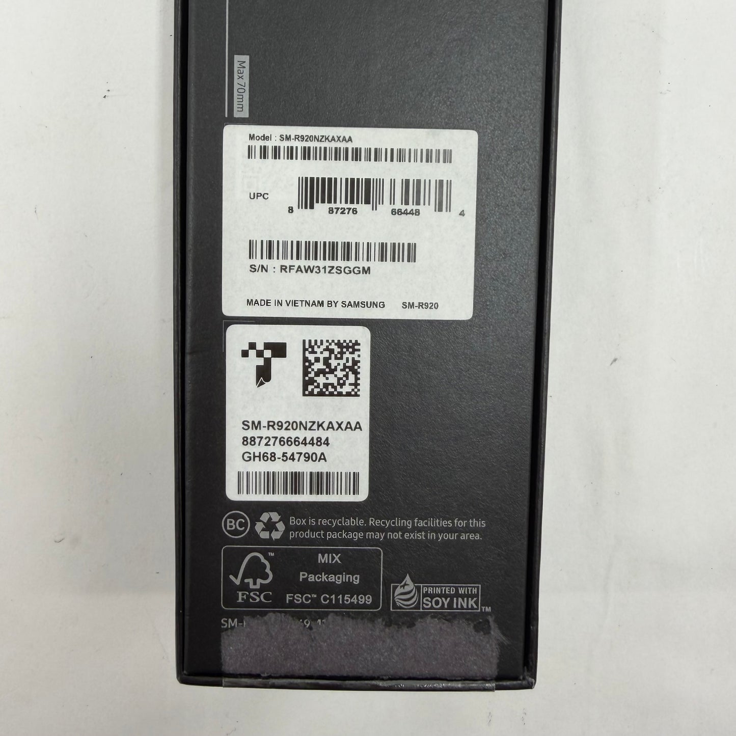 WiFi Only Samsung Galaxy Watch5 Pro Titanium Smartwatch SM-R920NZKAXAA