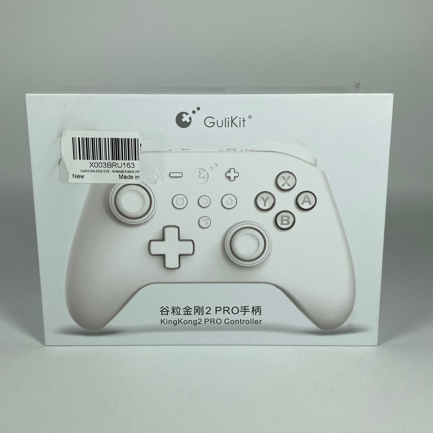 New Gulikit KingKong 2 Pro Wireless Gaming Controller White NS09