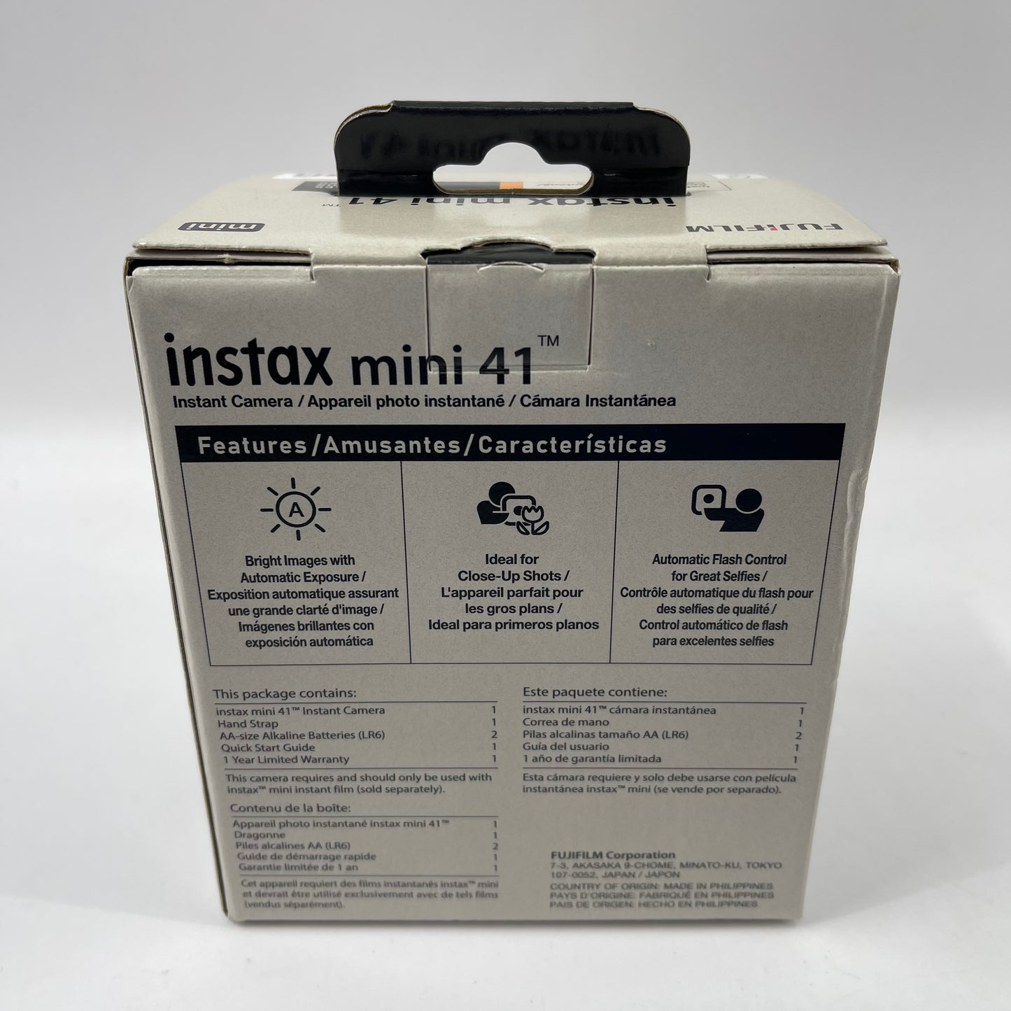 New FujiFilm Instax Mini 41 Instant Camera