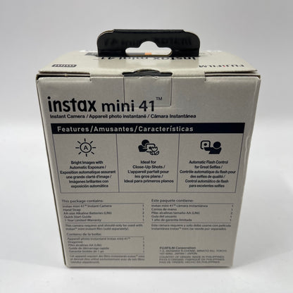 New FujiFilm Instax Mini 41 Instant Camera