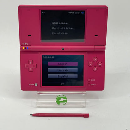 Nintendo DSi Handheld Game Console TWL-001 Pink
