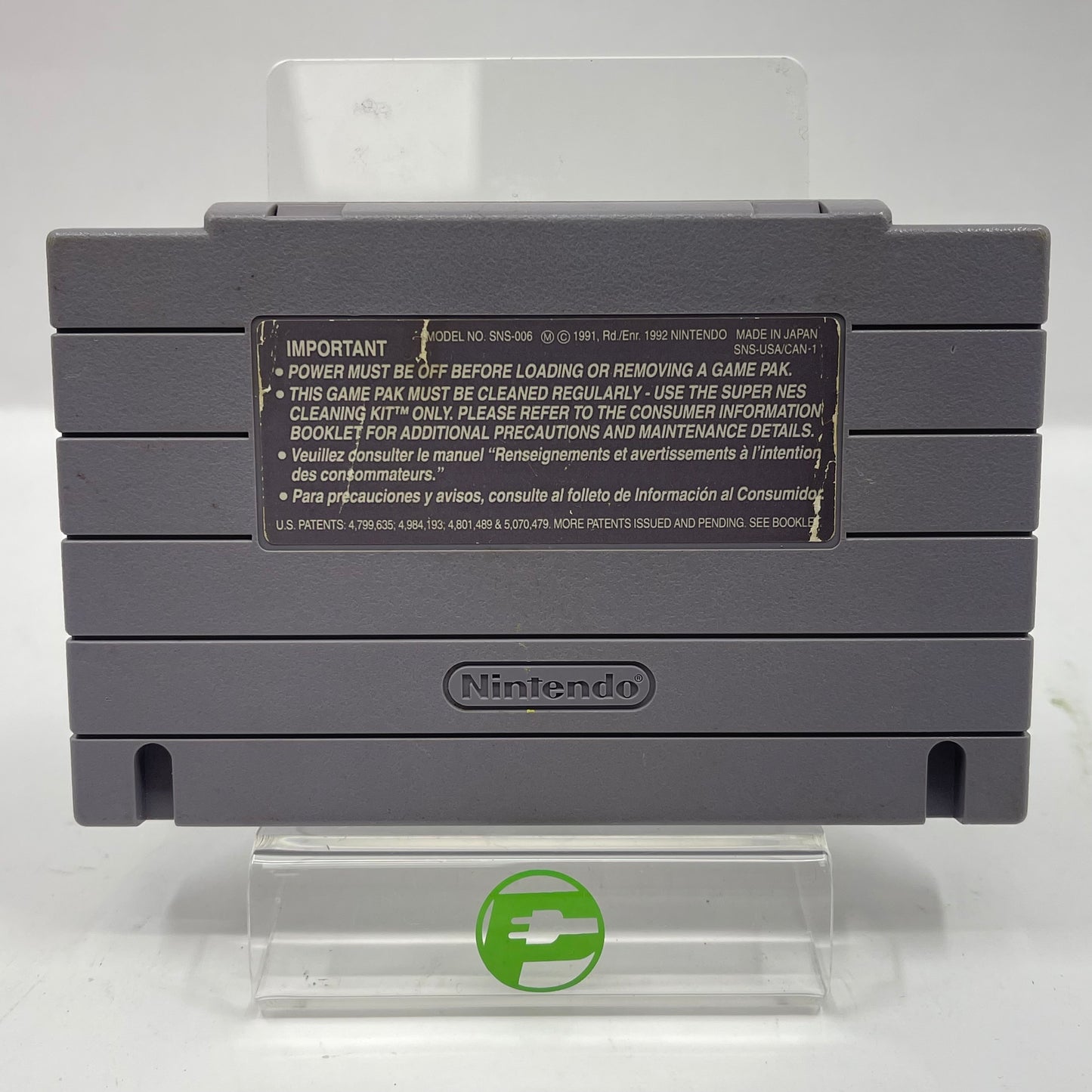 Super Mario World (Super Nintendo SNES, 1991) Cartridge Only