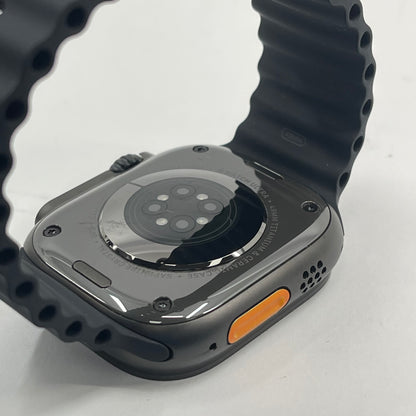 Unlocked Apple Watch Ultra 3 49MM Black Titanium Black Ocean Band MF0J4LW/A