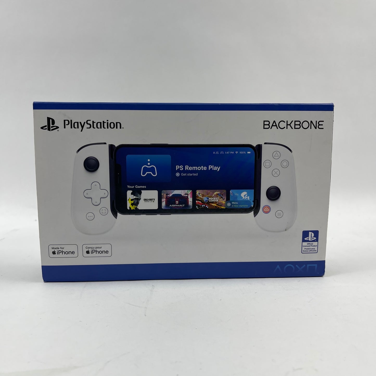 Backbone One 2nd Gen (Lightning) Mobile Gaming Controller PlayStation Edition
