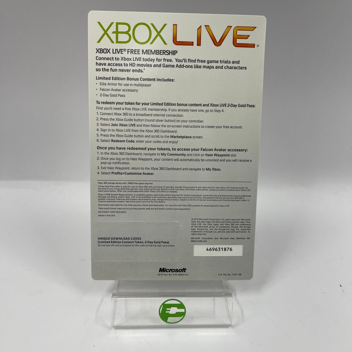 Halo: Reach [Limited Edition] (Microsoft Xbox 360, 2010)