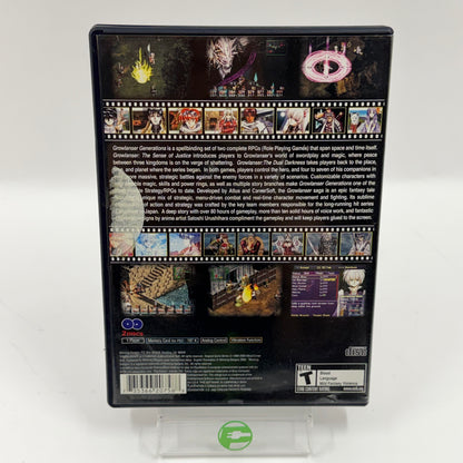 Growlanser: Generations (Sony PlayStation 2 PS2, 2004)