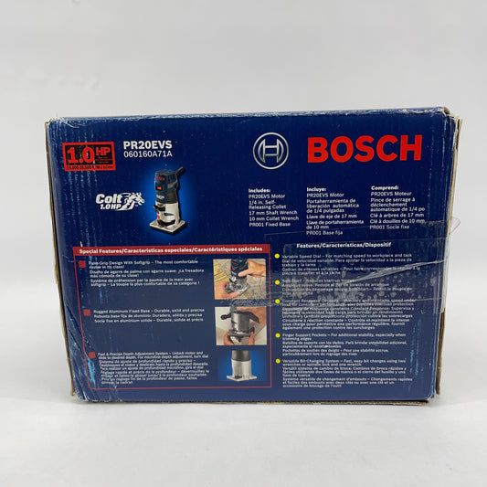 New Bosch PR20EVS Variable-Speed Palm Router