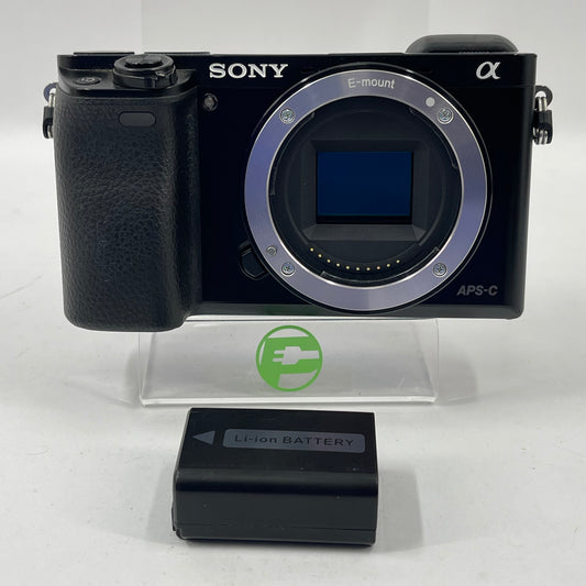Sony Alpha A6000 24.3MP Mirrorless Digital Camera Body Only
