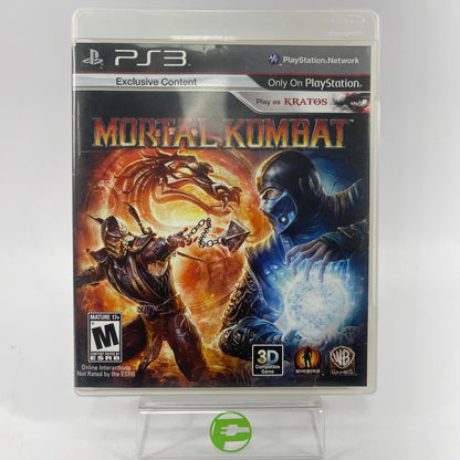 Mortal Kombat (Sony PlayStation 3 PS3, 2011)